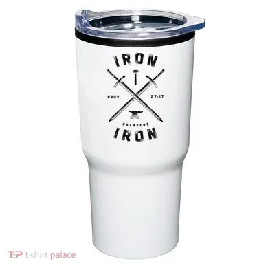 Iron Sharpens Iron Tumbler