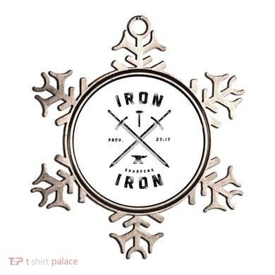 Iron Sharpens Iron Ornament