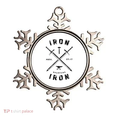 Iron Sharpens Iron Ornament