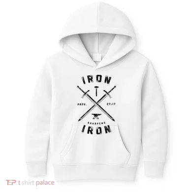 Iron Sharpens Iron Kids Hoodie