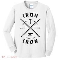 Iron Sharpens Iron Kids Long Sleeve Shirt thumb 0