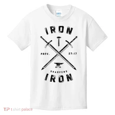 Iron Sharpens Iron Kids T-Shirt