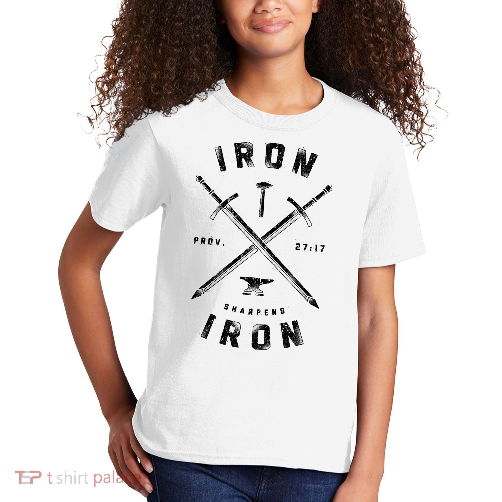 Iron Sharpens Iron Kids T-Shirt