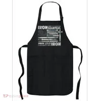 Iron Sharpens Iron Proverbs Bible Verse Christian Apron thumb 0