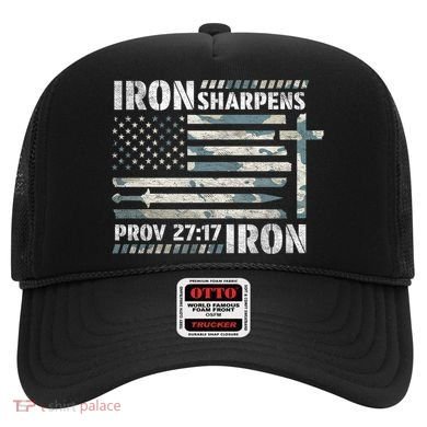 Iron Sharpens Iron Proverbs Bible Verse Christian Hat