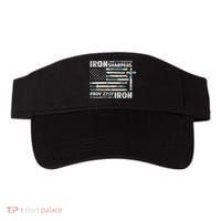 Iron Sharpens Iron Proverbs Bible Verse Christian Visor thumb 0