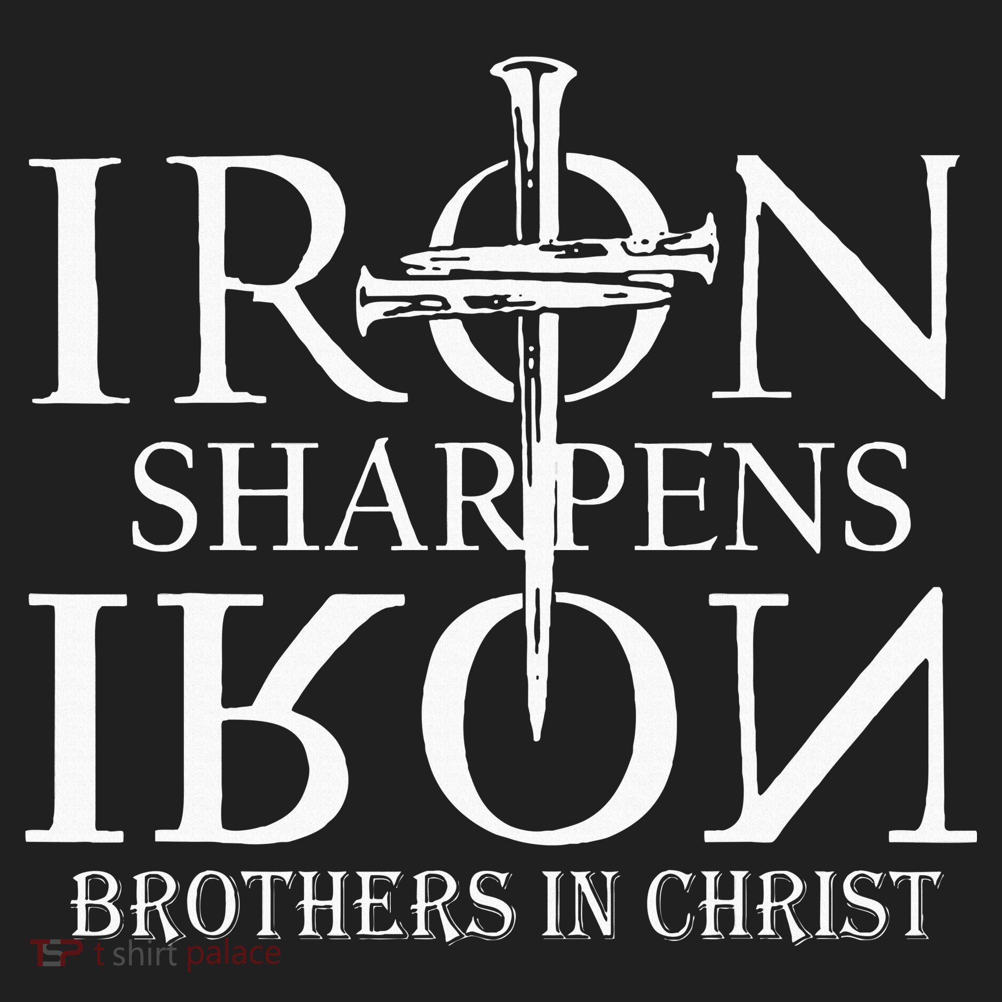Iron Sharpens Iron Brothers In Christ Women's Sweatshirt