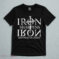 Iron Sharpens Iron Brothers In Christ T-Shirt thumb 5
