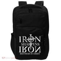 Iron Sharpens Iron Brothers In Christ Impact Tech Backpack thumb 0