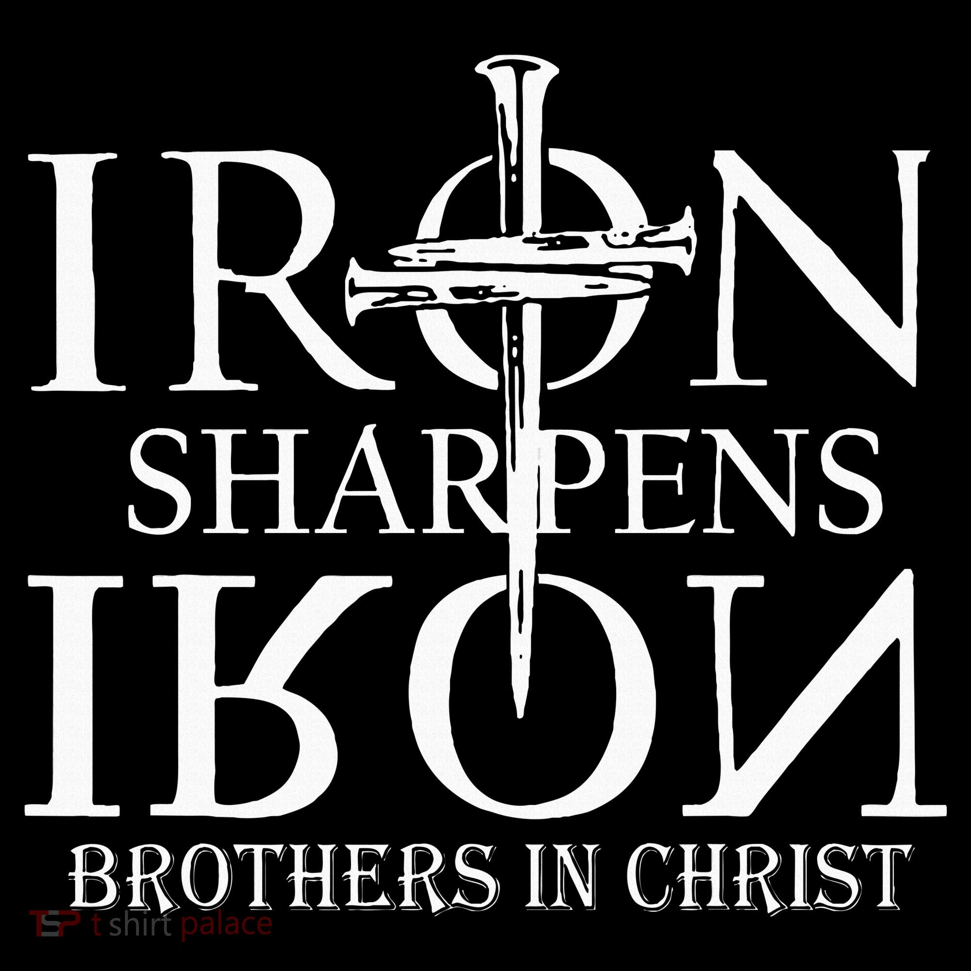 Iron Sharpens Iron Brothers In Christ Kids T-Shirt