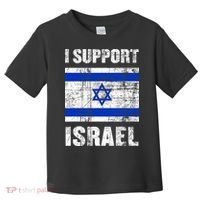 I Support Israel We Stand With Israel I Stand With Israel Toddler T-Shirt thumb 0