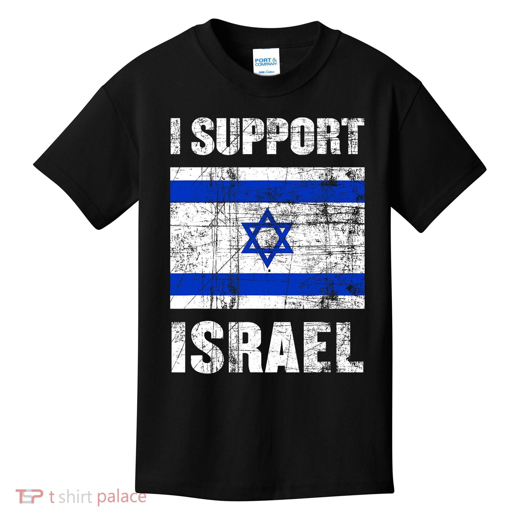 I Support Israel We Stand With Israel I Stand With Israel Kids T-Shirt
