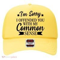 I'm Sorry If I Offended You With My Common Sense Hat thumb 0