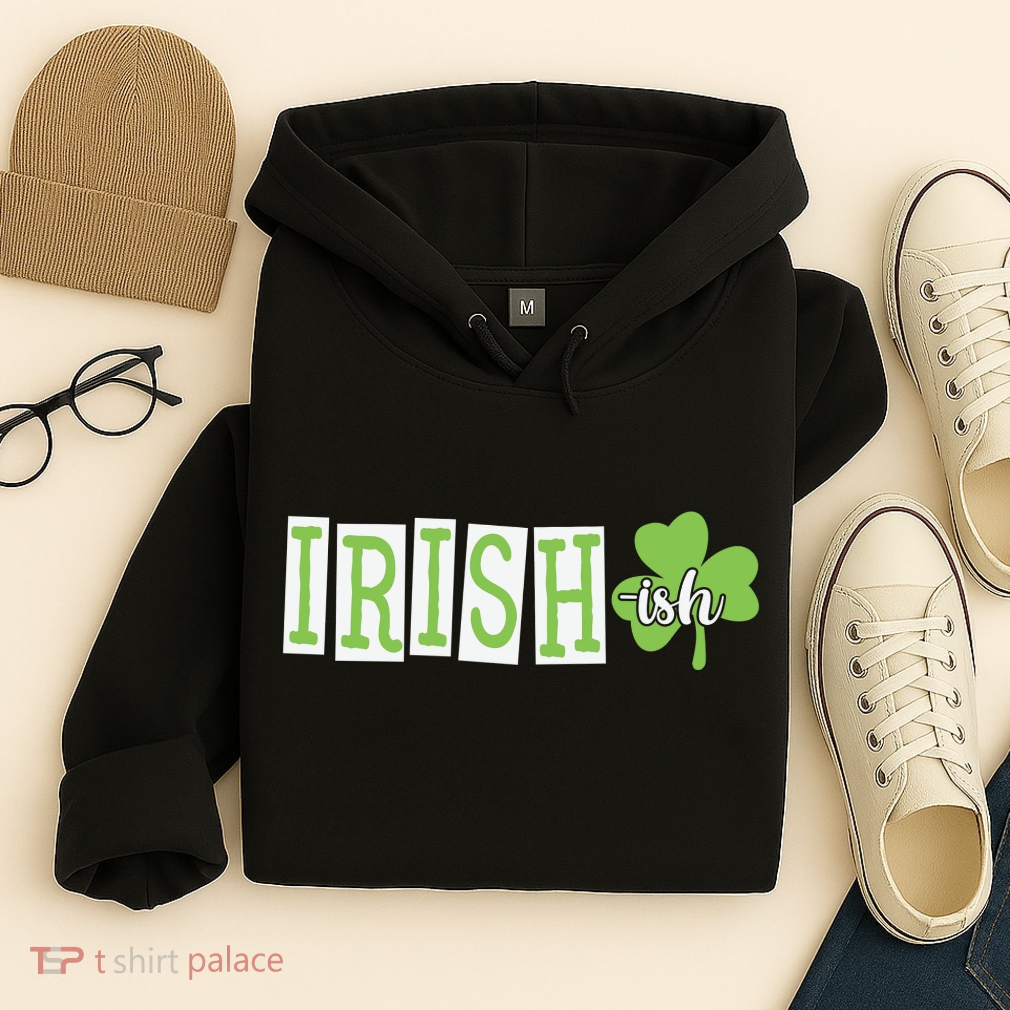 Irish Shamrock Irishish Hoodie