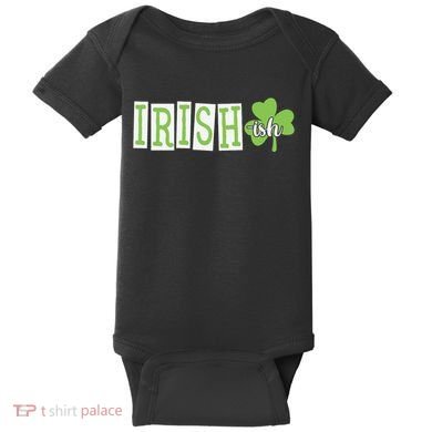 Irish Shamrock Irishish Baby Bodysuit