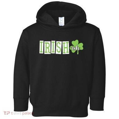 Irish Shamrock Irishish Toddler Hoodie