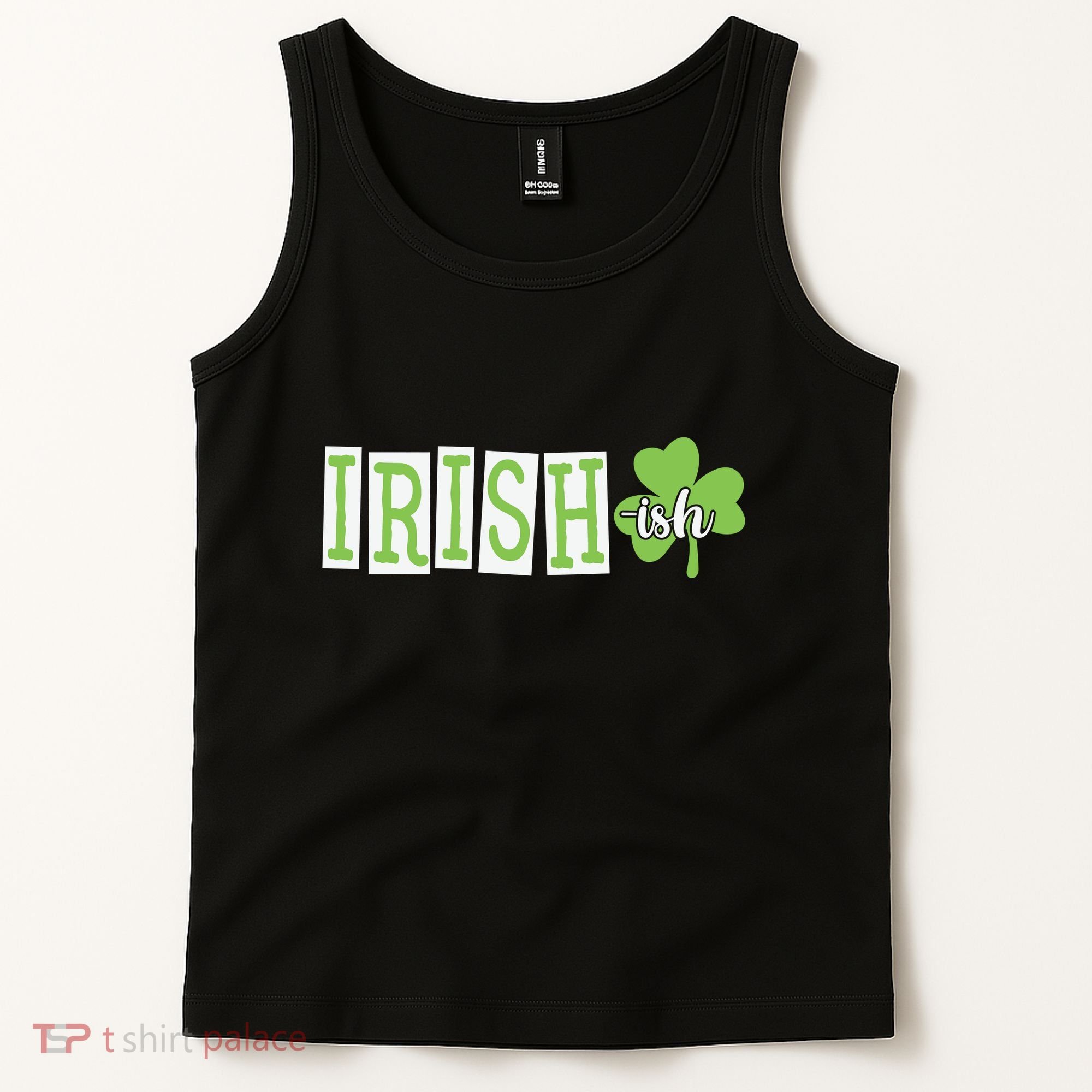 Irish Shamrock Irishish Tank Top