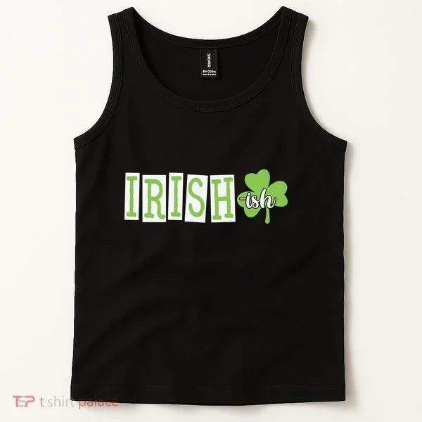 Irish Shamrock Irishish Tank Top