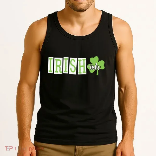 Irish Shamrock Irishish Tank Top
