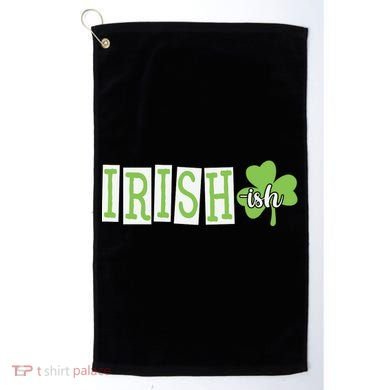 Irish Shamrock Irishish Golf Towel
