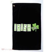 Irish Shamrock Irishish Golf Towel thumb 0
