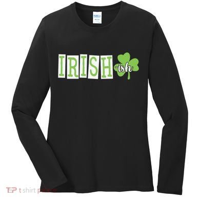 Irish Shamrock Irishish Women's Long Sleeve Shirt