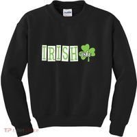 Irish Shamrock Irishish Kids Sweatshirt thumb 0