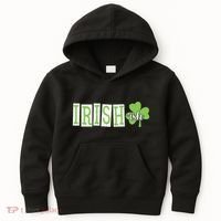 Irish Shamrock Irishish Kids Hoodie thumb 0