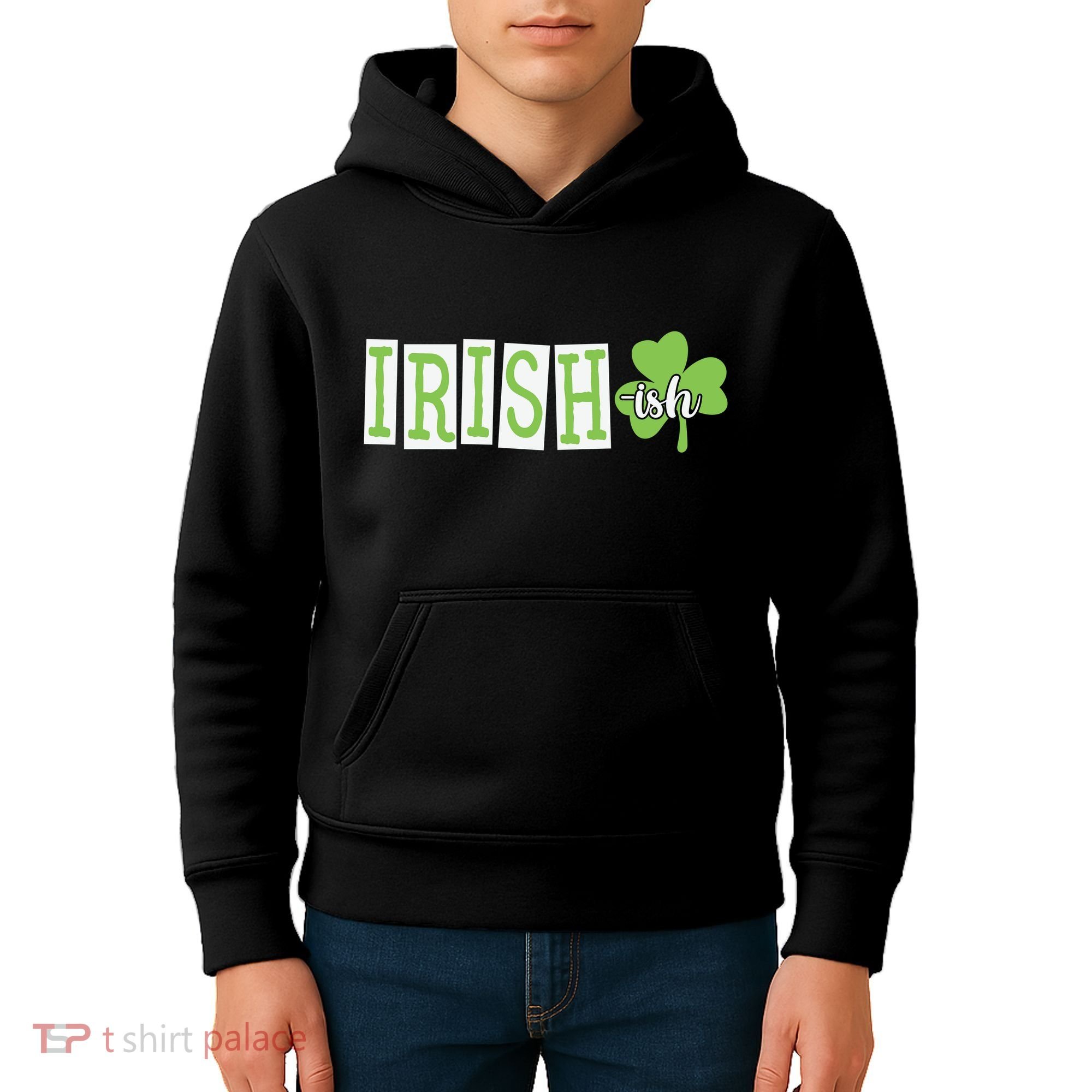 Irish Shamrock Irishish Kids Hoodie