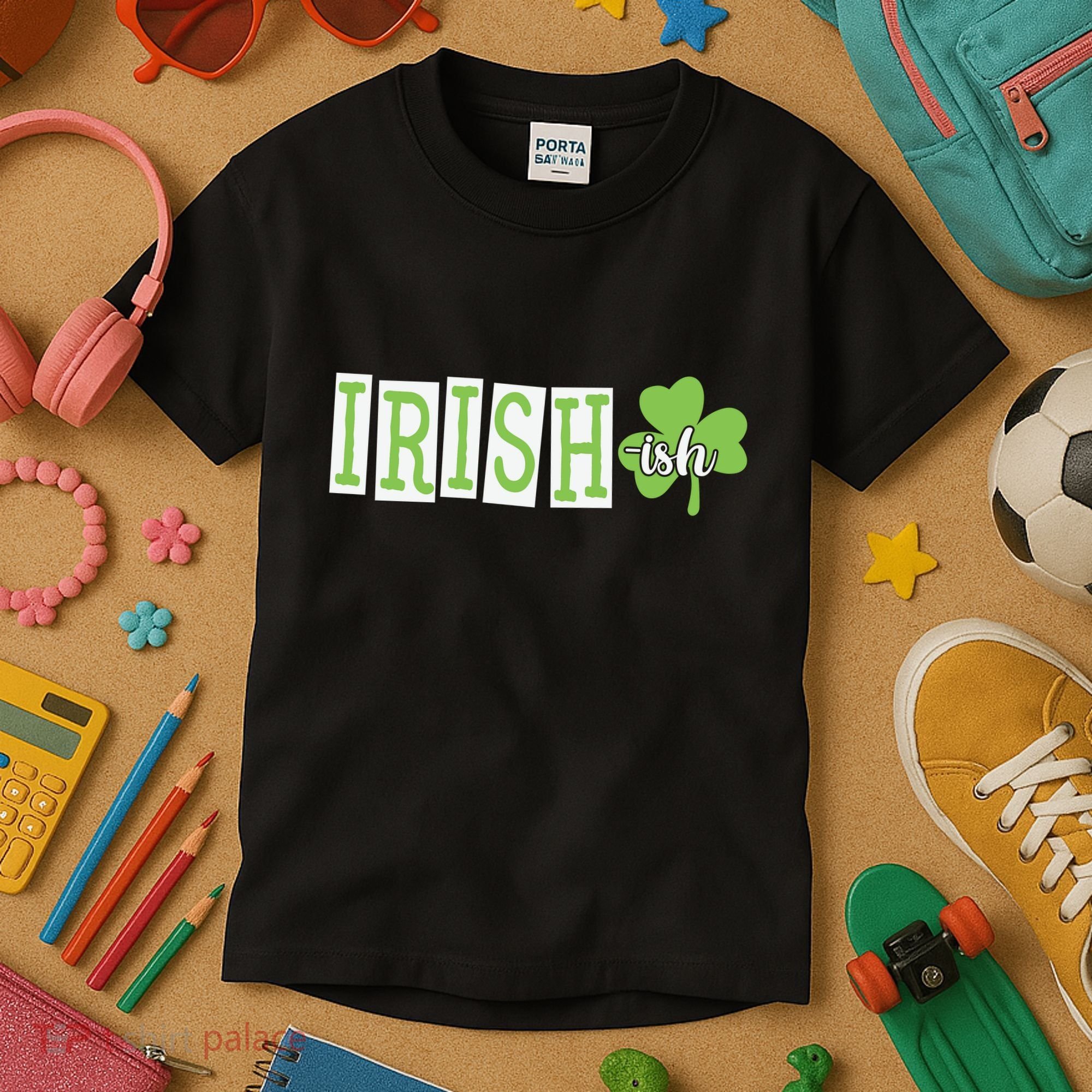 Irish Shamrock Irishish Kids T-Shirt