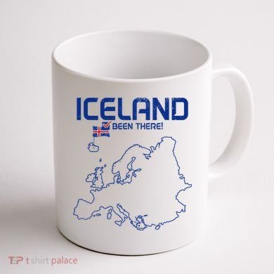 Iceland Souvenir Coffee Mug back