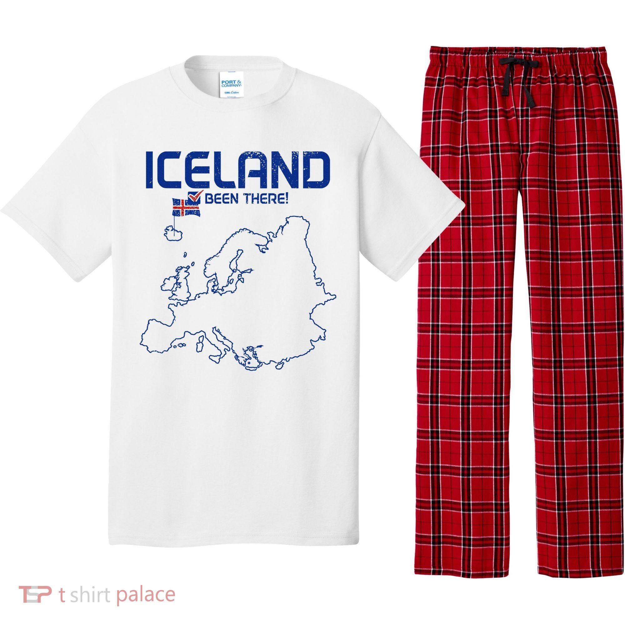 Iceland Souvenir Pajama Set