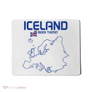 Iceland Souvenir Mousepad