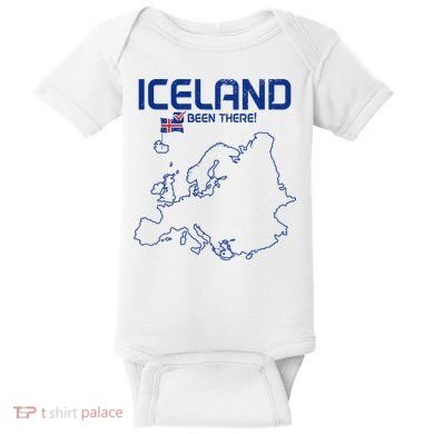 Iceland Souvenir Baby Bodysuit