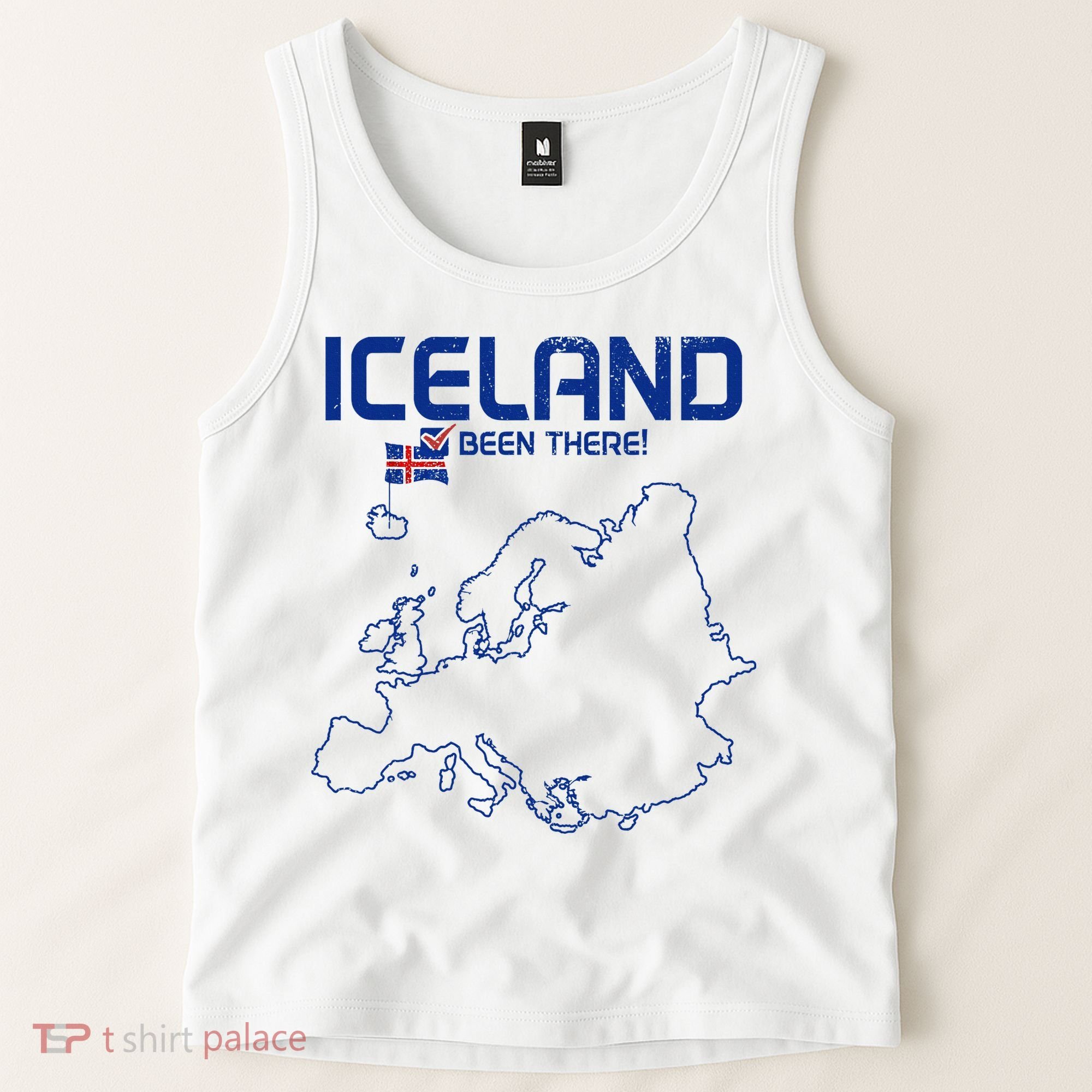 Iceland Souvenir Tank Top