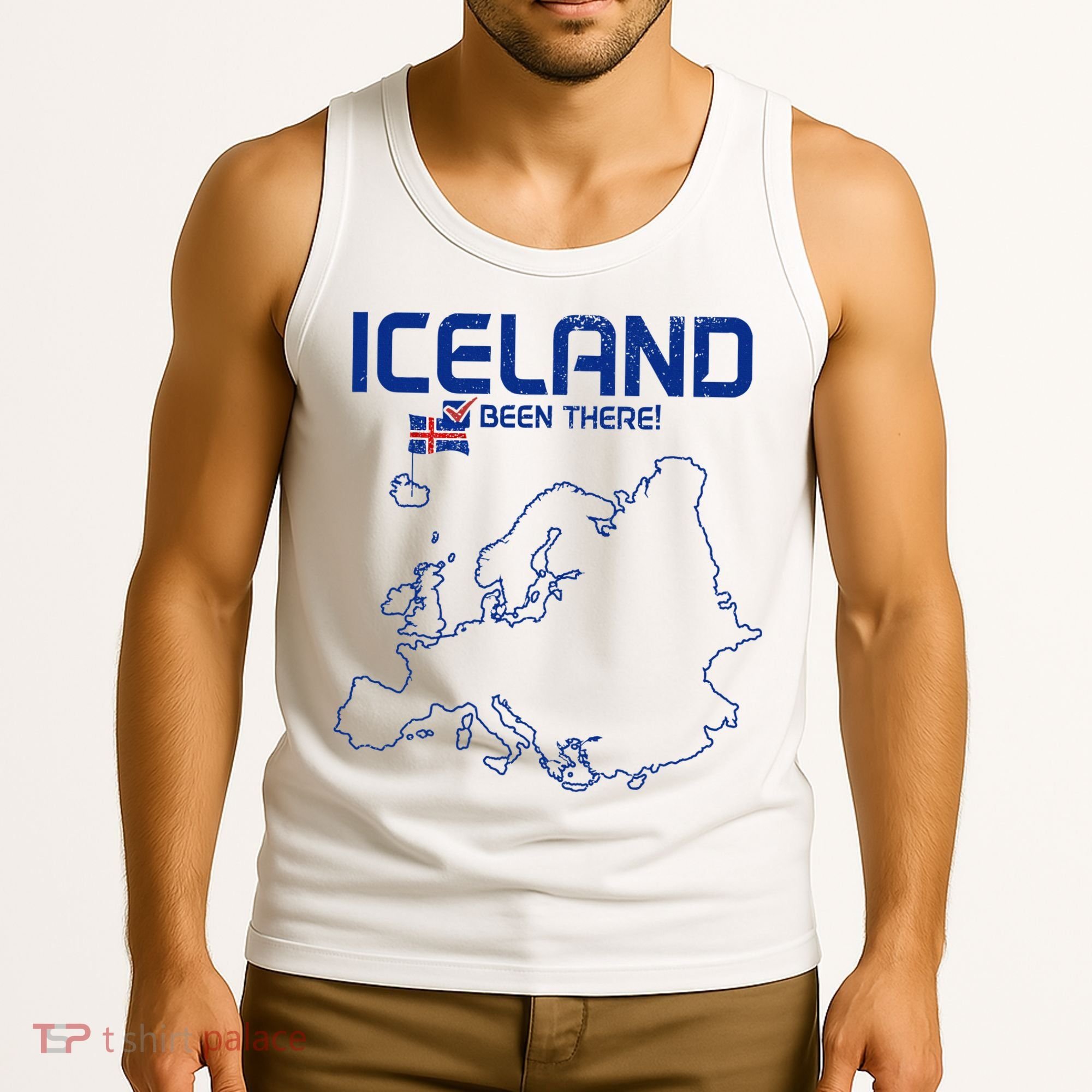 Iceland Souvenir Tank Top
