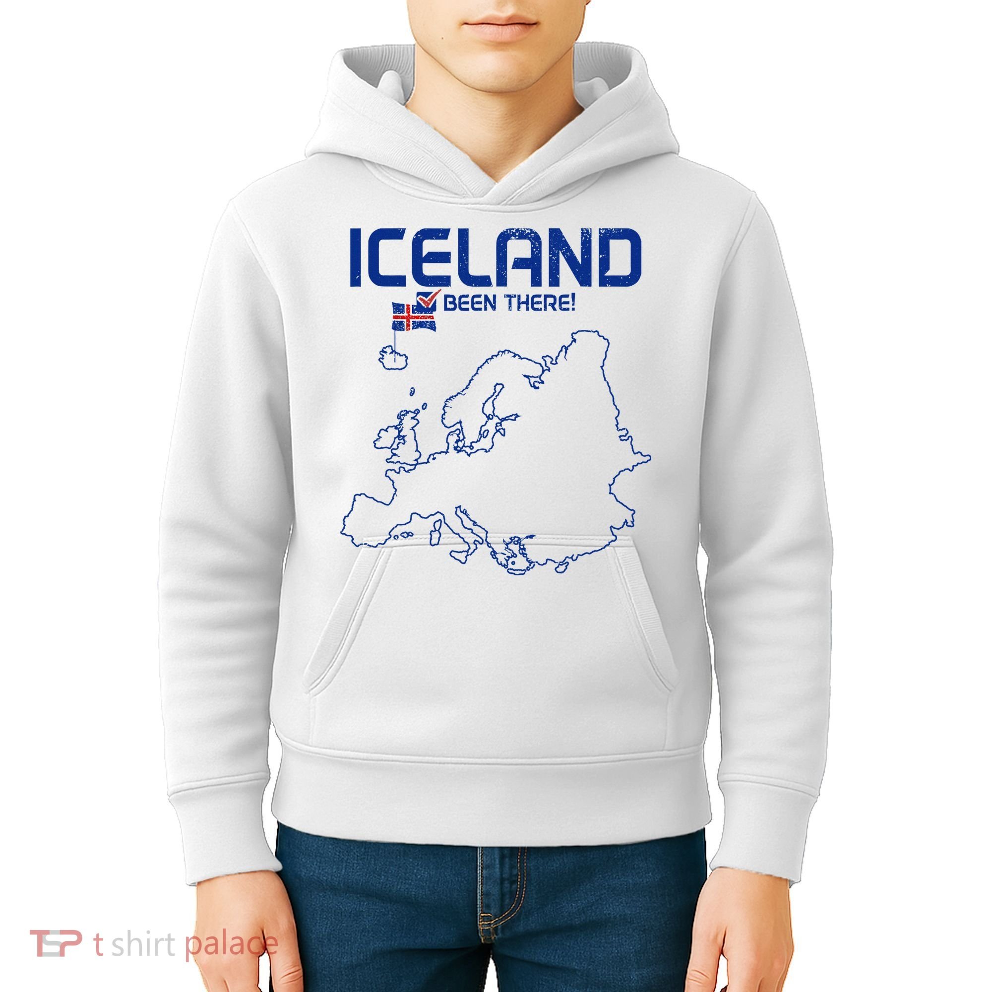 Iceland Souvenir Kids Hoodie