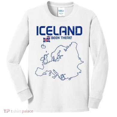 Iceland Souvenir Kids Long Sleeve Shirt
