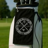 Iron Sharpens Iron Proverbs 2717 Christian Quote Golf Towel thumb 2