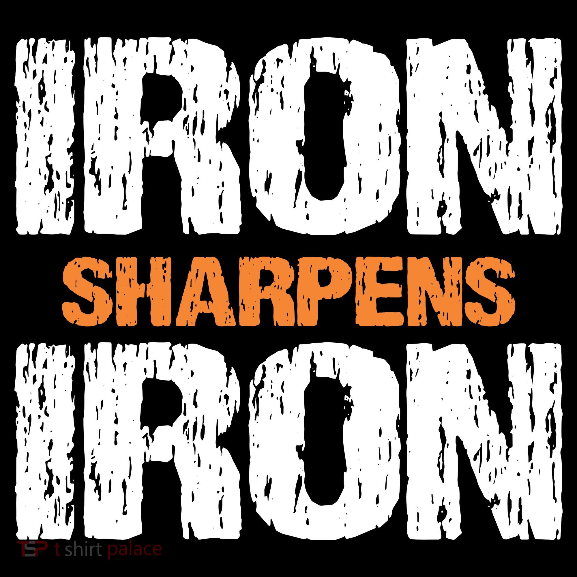 Iron Sharpens Iron Funny Christian Doggie Tank