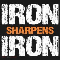 Iron Sharpens Iron Funny Christian Sweatshirt thumb 3