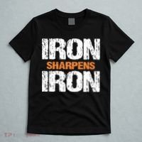 Iron Sharpens Iron Funny Christian T-Shirt thumb 5
