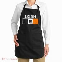 Ireland Shamrock Irish Flag St Patty's Day Apron thumb 2