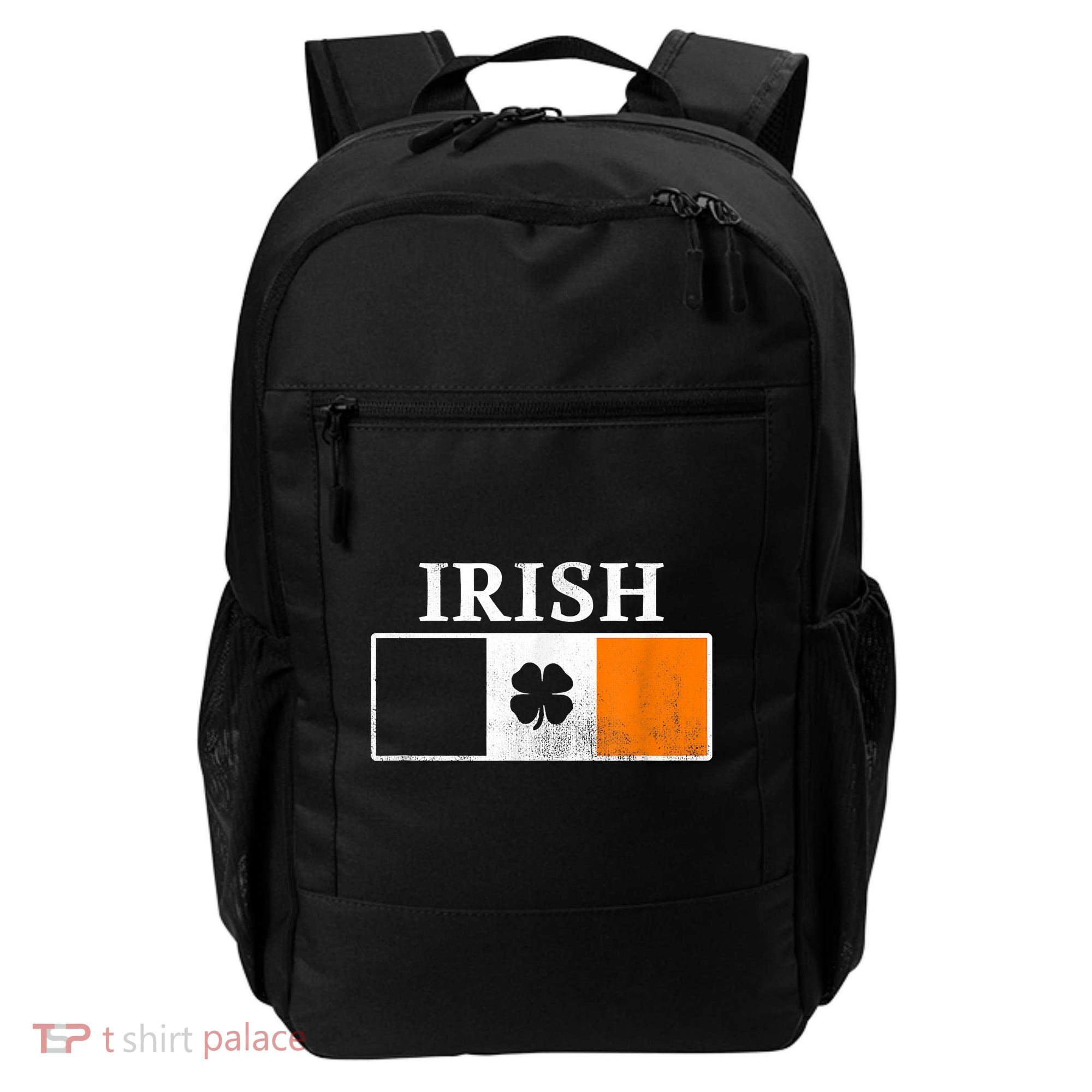 Ireland Shamrock Irish Flag St Patty's Day Backpack