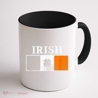 Ireland Shamrock Irish Flag St Patty's Day Coffee Mug thumb 1