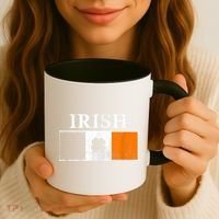 Ireland Shamrock Irish Flag St Patty's Day Coffee Mug thumb 3