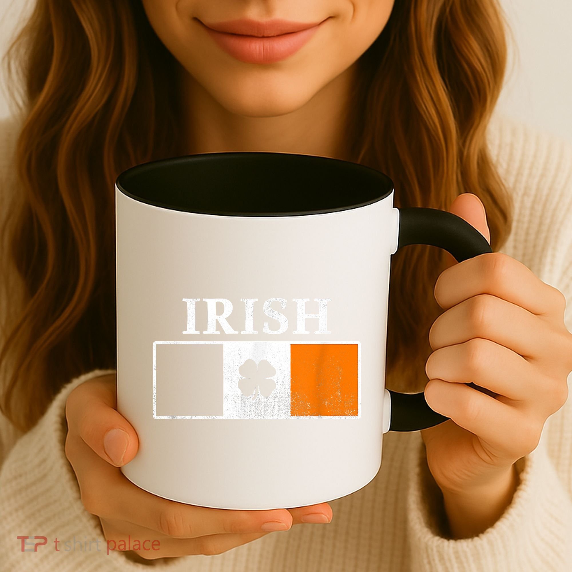 Ireland Shamrock Irish Flag St Patty's Day Coffee Mug
