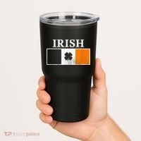 Ireland Shamrock Irish Flag St Patty's Day Tumbler thumb 2