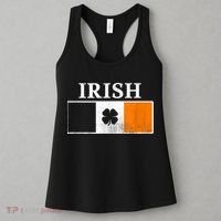Ireland Shamrock Irish Flag St Patty's Day Women's Tank Top thumb 3