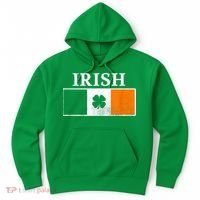 Ireland Shamrock Irish Flag St Patty's Day Hoodie thumb 0